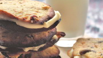 Рецепт Морковного печенья с сырным кремом