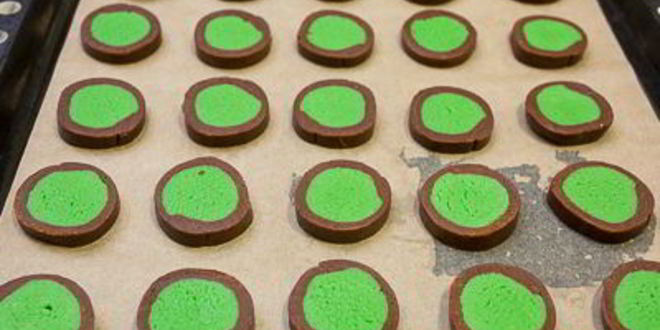 Рецепт мятна-шоколадного печенье