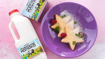 Рецепт Нежного молочного печенья