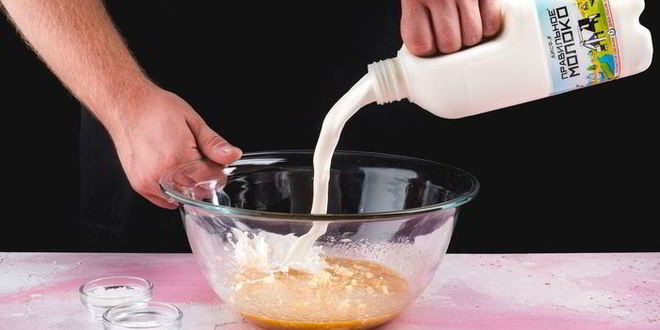 Рецепт нежного молочного печенья