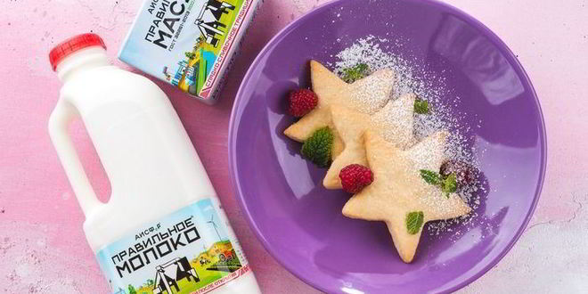 Рецепт нежного молочного печенья