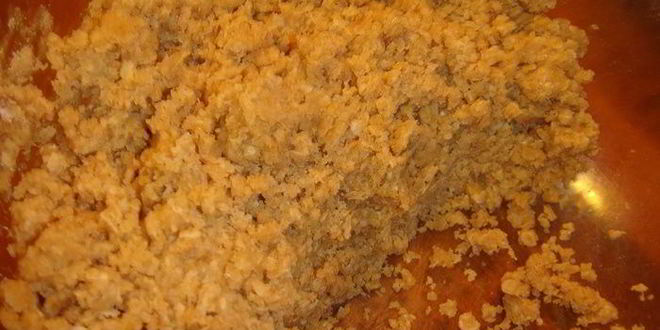 Рецепт овсяного печенья с черникой и корицей