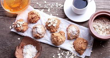 Рецепт Овсяного печенья с кокосовой стружкой