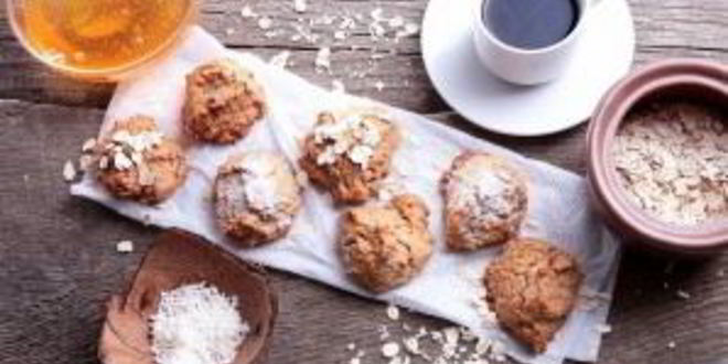 Рецепт овсяного печенья с кокосовой стружкой