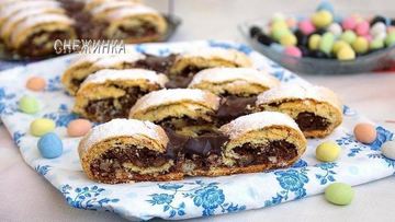 Рецепт Печенья Дедушкины усы