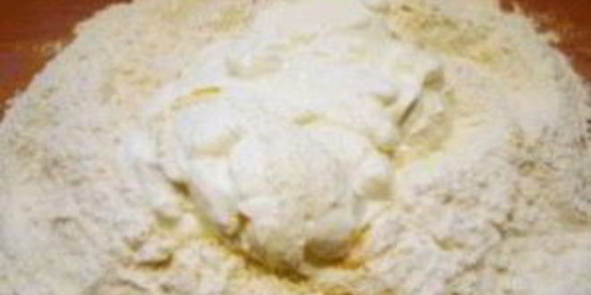 Рецепт печенья из творога и сметаны