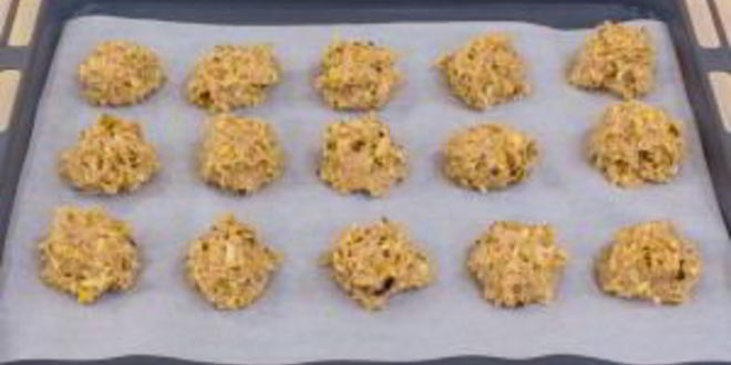 Рецепт печенья с яблоками и грецкими орехами