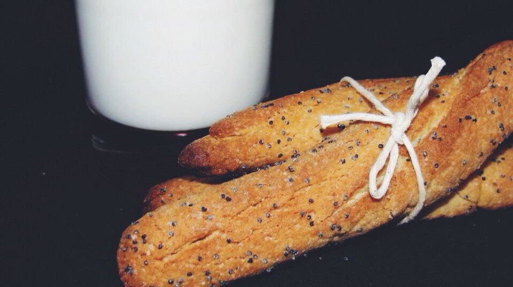 Как приготовить песочное печенье с маком