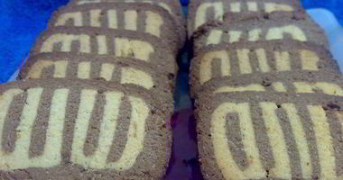 Рецепт Песочного печенья Зебра