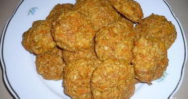 Рецепт Постного морковна-овсяного печенье