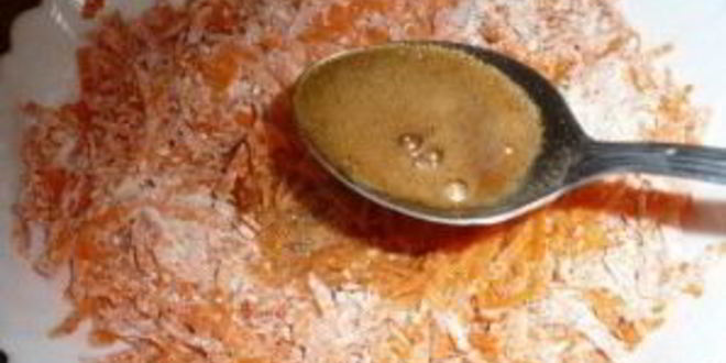 Рецепт постного морковна-овсяного печенье