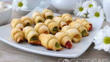 Рецепт Рогаликов с мармеладом