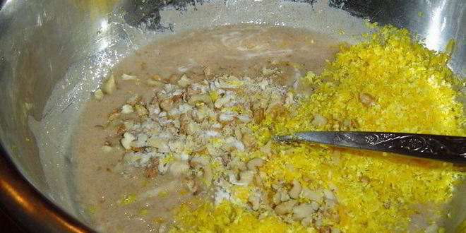 Рецепт рождественского печенья с медом и орехами меломакарона