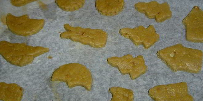 Рецепт рождественского печенья с медом и орехами меломакарона