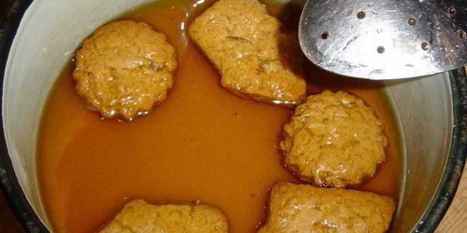 Рецепт рождественского печенья с медом и орехами меломакарона