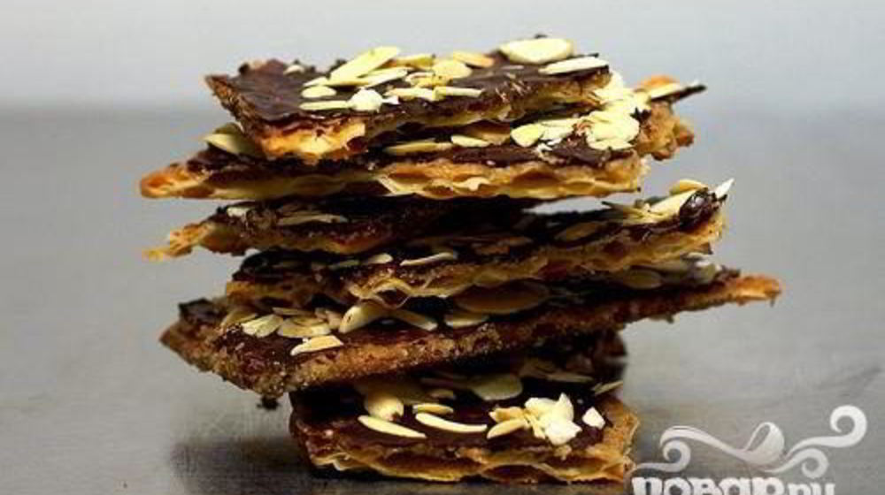 Как приготовить шоколадно-карамельные крекеры