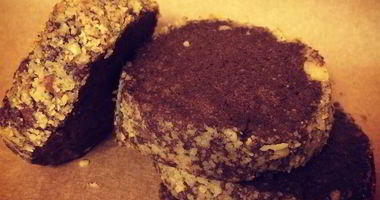 Рецепт Шоколадна-лимонного печенье в ореховой панировке