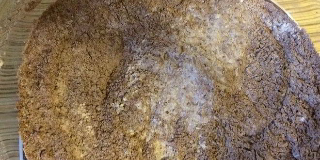 Рецепт шоколадна-лимонного печенье в ореховой панировке