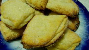 Рецепт Творожно-песочного печенье Гусиные лапки