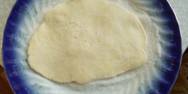 Рецепт творожно-песочного печенье гусиные лапки