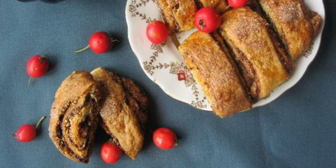 Рецепт творожного печенья ругелах