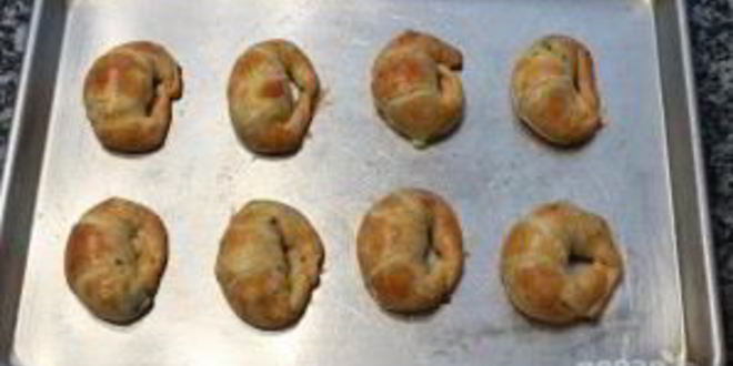 Рецепт закусочных рогаликов