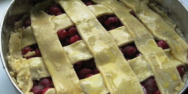 Рецепт английского традиционного черешневого пирога