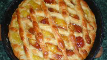 Рецепт Дрожжевого пирога с вареньем