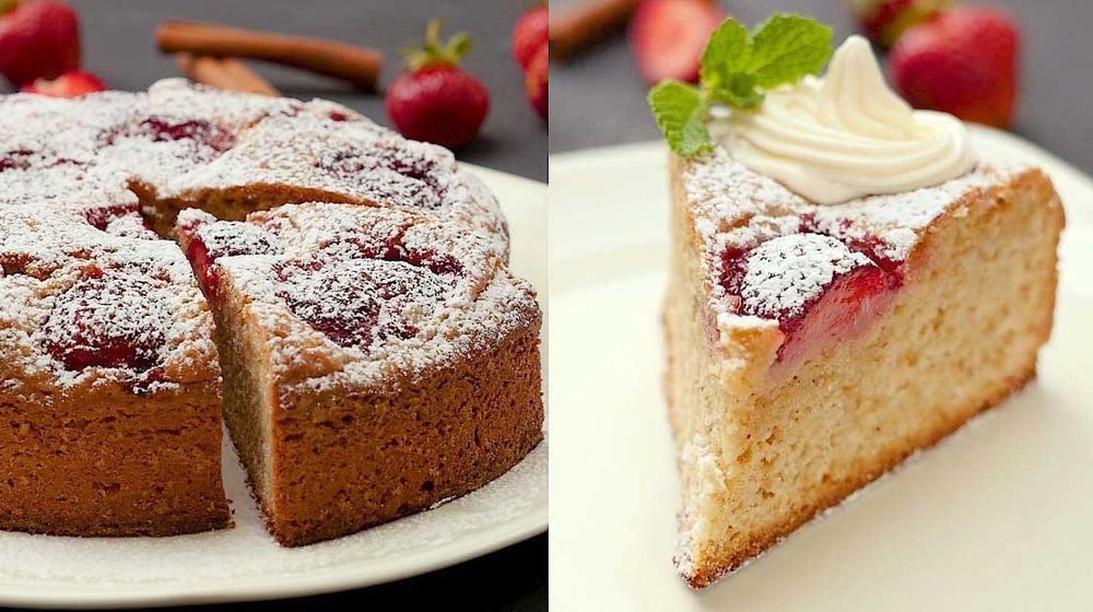 Как приготовить клубничный пирог