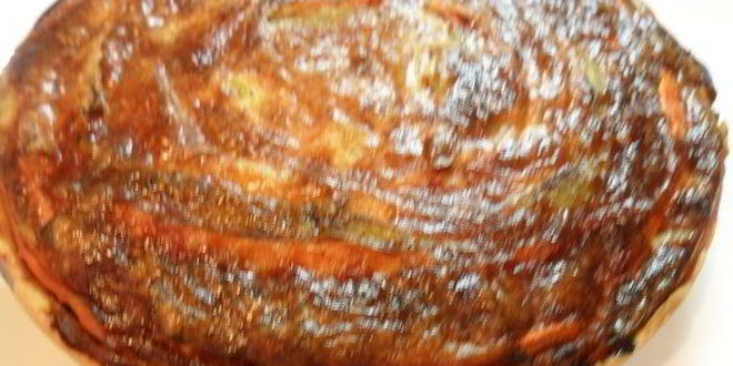 Рецепт овощного пирога