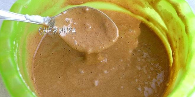 Рецепт перевернутого шоколадно-творожный пирог с вяленой клюквой