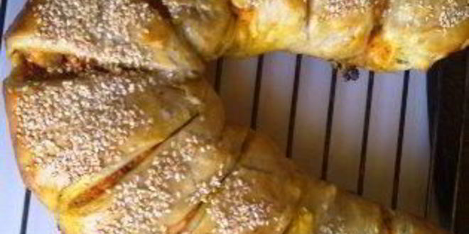 Рецепт пирога фирменного с рыбой и овощами