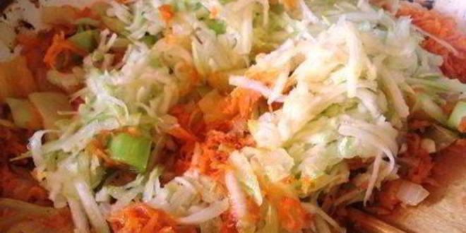 Рецепт пирога фирменного с рыбой и овощами