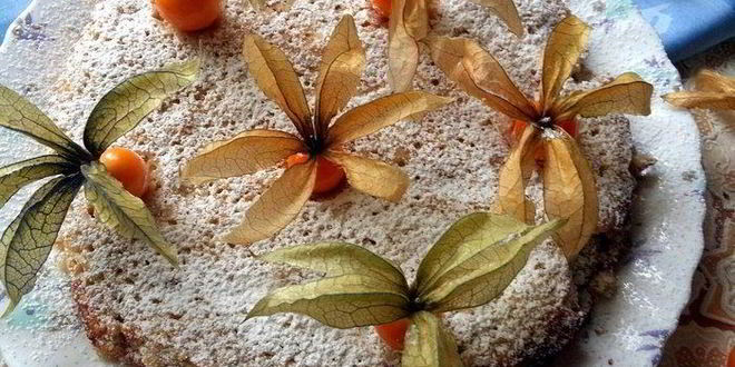 Рецепт пирога с физалисом