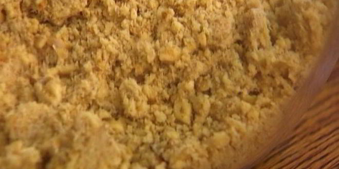 Рецепт пирога с грецкими орехами и кофейным сиропом