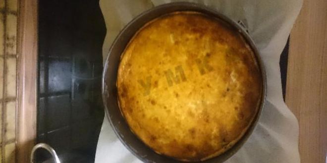 Рецепт пирога с курицей, грибами и луком