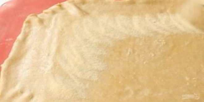 Рецепт пирога с ревенем открытый