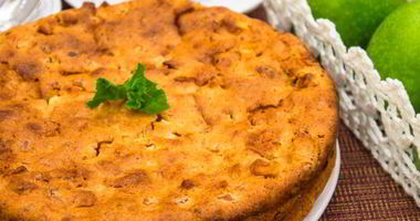 Рецепт Пирога с творогом и яблоками