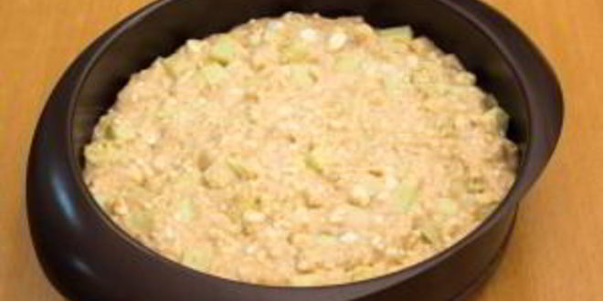 Рецепт пирога с творогом и яблоками