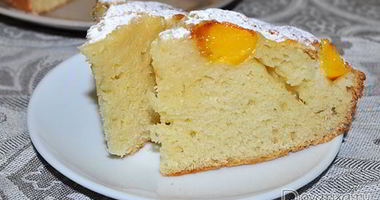 Рецепт Простого пирога с фруктами и ягодами