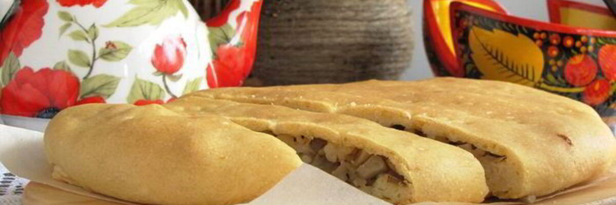 Рецепт Псковского пирога с солеными грибами