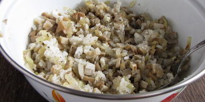 Рецепт псковского пирога с солеными грибами