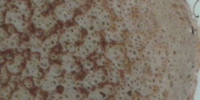 Рецепт рыбного пирога на гречневых блинах