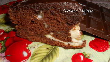 Рецепт Шоколадного пирога с помадкой