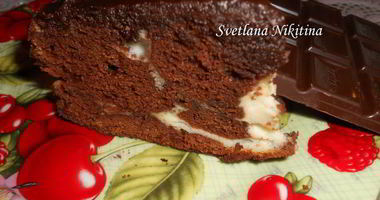 Рецепт Шоколадного пирога с помадкой