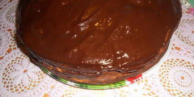 Рецепт шоколадного пирога с помадкой