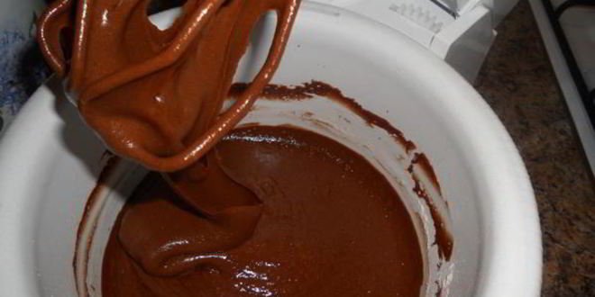 Рецепт шоколадного пирога с помадкой