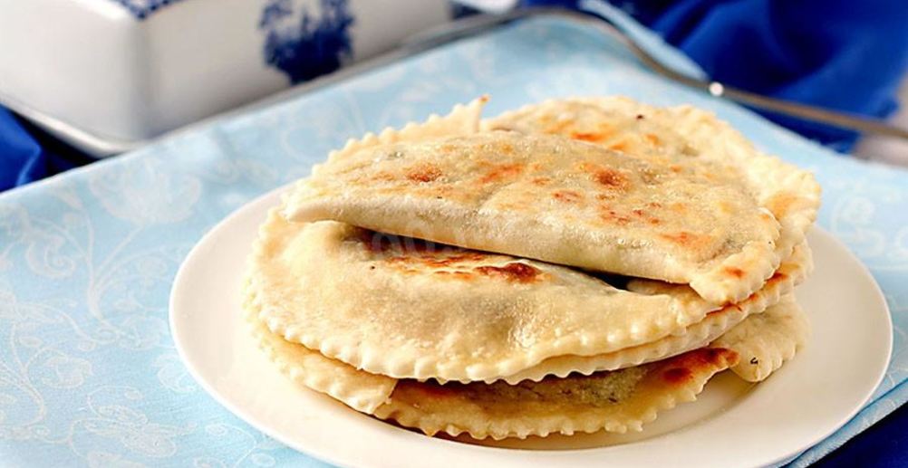 Рецепт кутабов с зеленью