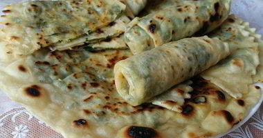 Рецепт Кутабов с зеленью