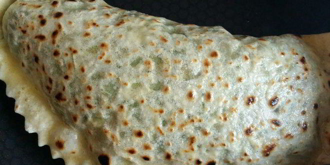 Рецепт кутабов с зеленью